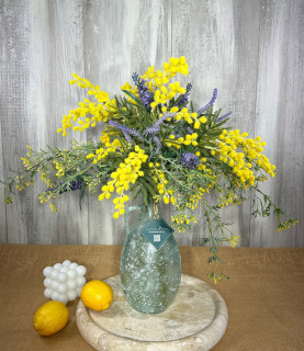 55cm Mimosa and Lavender