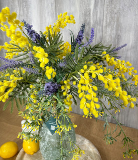 55cm Mimosa and Lavender