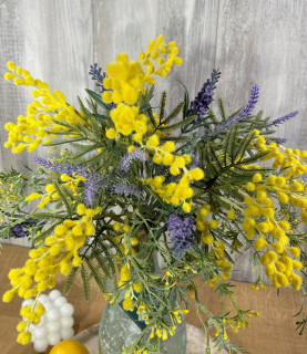 55cm Mimosa and Lavender