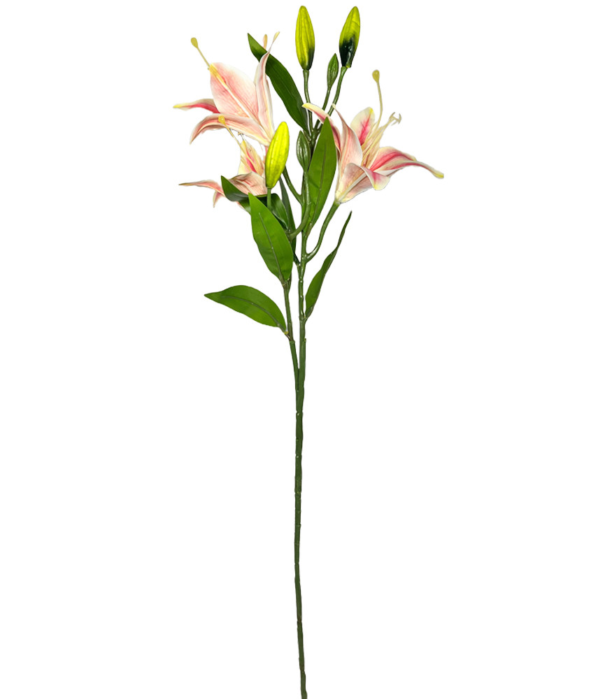 78cm Orange Pink  Lily