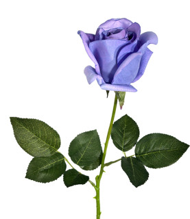 60cm Real Touch Rose Blue