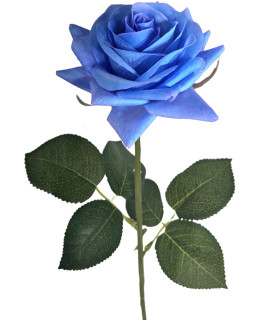 43cm Real Touch Rose Blue